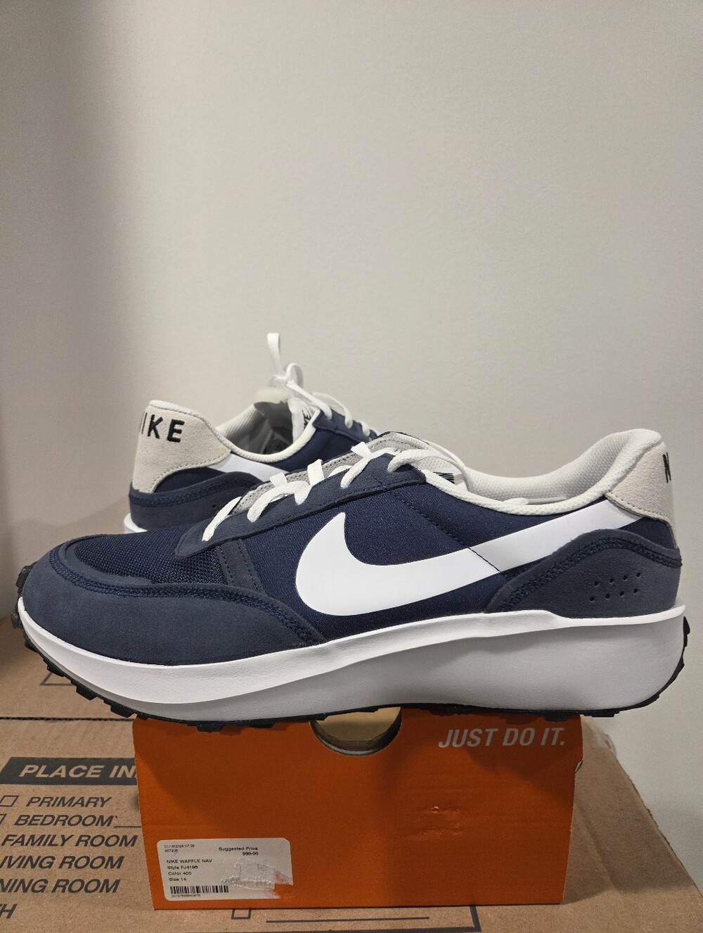 Nike Waffle Debut 'Midnight Navy' Men's Size 14 NEW